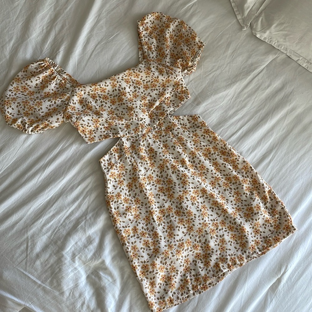 Mini Floral Sundress Dress